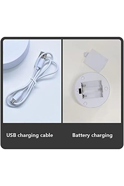 Generic 3D Hourglass Led Lamp, USB Quicksand Nightlight LED Table Lamp