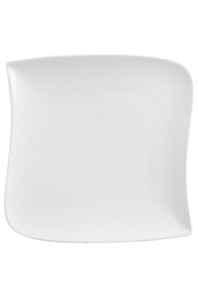 Secret de Gourmet Square Shape Soup Plate White 21cm
