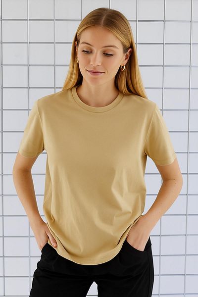 Fashion Friends Tricou 100% bumbac Bej