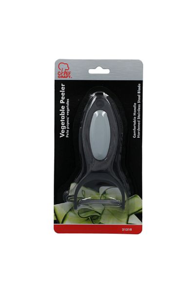 Chef Craft Vegetable Peeler Black and Grey