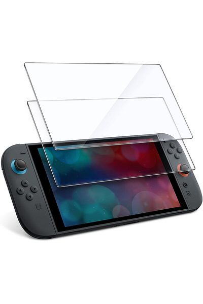 JETech Screen Protector for Nintendo Switch 2 2025, 9H Tempered Glass Film, Anti-Scratch, HD Clear,