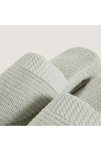 Chakra Eva Cotton Unısex Terlik DUMAN YEŞİLİ