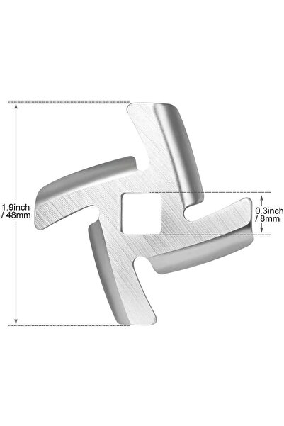 Russet شفرة ماكينة فرم اللحم المتوافقة مع موديل Sunny SN5KYMM02 Sinbo 3176، ش...
