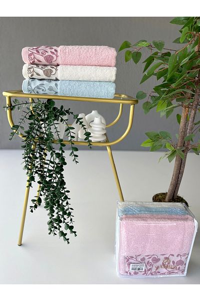 sarra 50X90 Hürrem 3-Piece Towel V1
