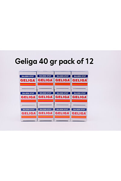 GELIGA بلسم 40 جرام 12 علبة