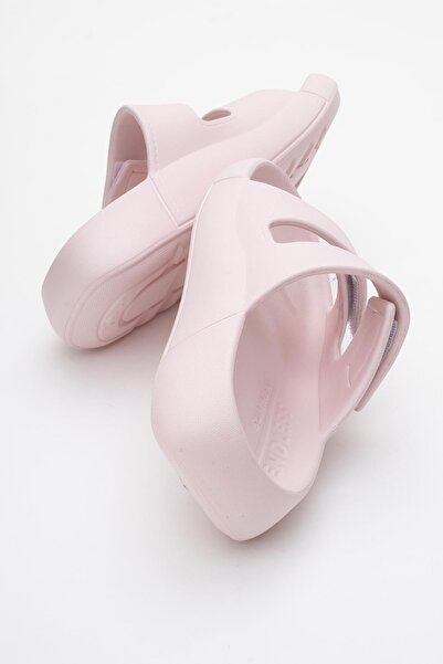 CCWAY AYAKKABI Women's Velcro Slippers Powder