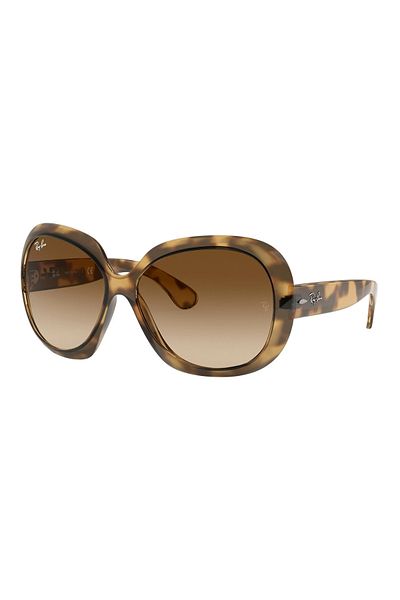 Ray-Ban Ray-Ban Jackie Ohh II RB4098642/13 – Women, Havana, Brown Gradient Lenses, Size 60