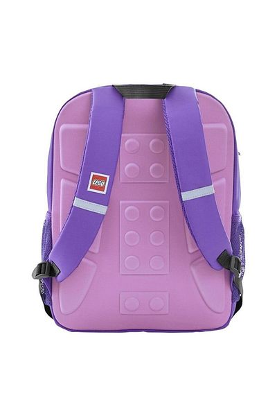 LEGO LEGO M-Line purple backpack, with front pocket - Purple Heart design