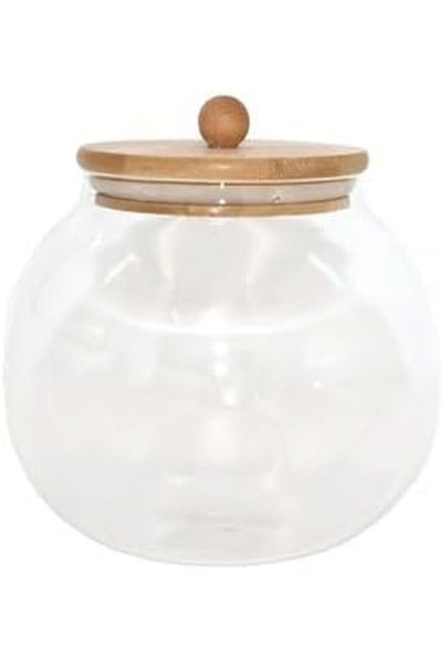 Ideal Pack Glass Jar – 1500 ml Capacity | Premium Clear Storage Container with Airtight Lid | Idea