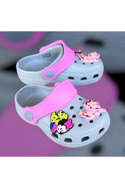 AkınalBella Baby Girl Light Sole Soft Closed Front Slippers Sandals
