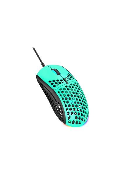 Gamertek Wired Gaming Mouse – RGB Lighting, 6 Programmable Buttons, Adjustable DPI