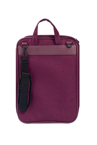 arttone Aspen A4 Laptop and Tablet Bag Claret Red