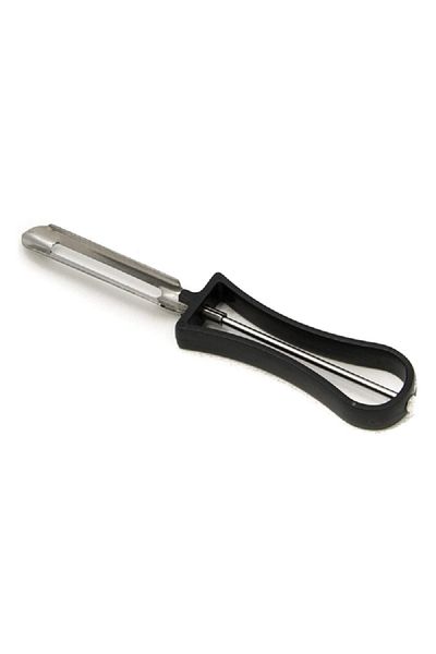 Chef Craft High Quality Rustproof Stainless Steel Vegetable Peeler Silver and Black 6inch