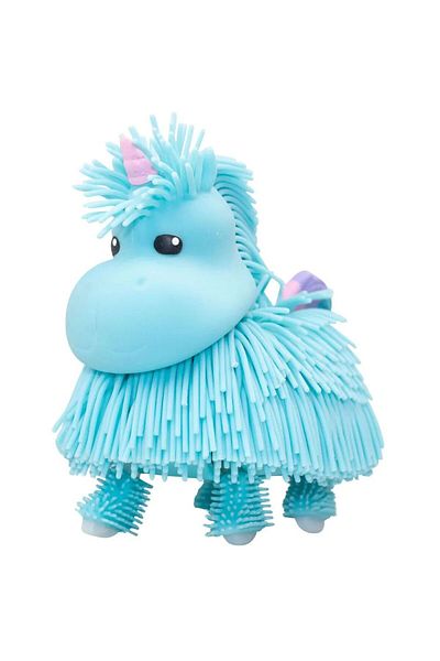 Jiggly Pets Jiggly Pets Rochelle Unicorn Blue Interactive Toy