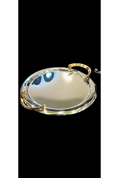 ACAR HOUSE Tiamo paslanmaz çelik yuvarlak tepsi 30 cm