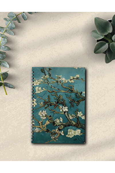 Store Şita Notebook | Çizgisiz Krem Rengi Göz Yormayan Defter | Van Gogh Serisi
