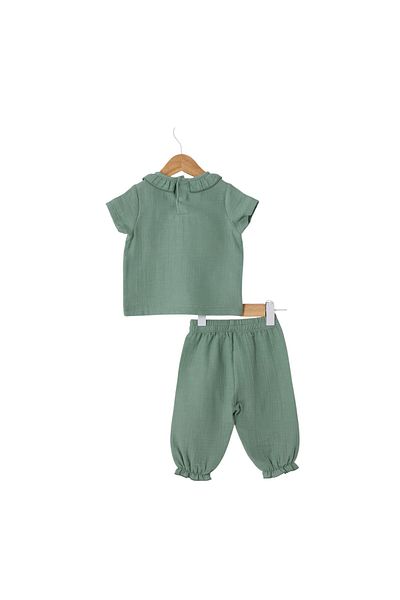 U.S. Polo Assn. Baby Girl Double Set