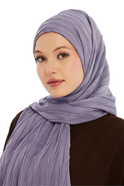 Altobeh Pleated Bamboo Shawl - Lilac