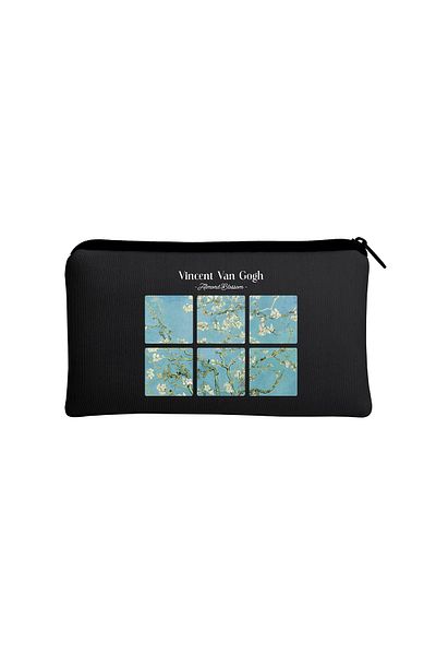 daystore Black Printed Pen Holder