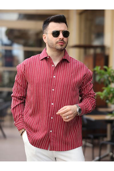 LUMAST Premium Lightweight and Comfortable Self-Line Shirt
