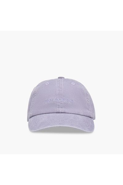 Lee Cooper Lee Cooper Logo Embroidered Cap with Buckled Strap Closure