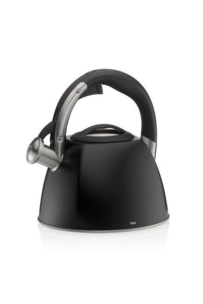 Kela Vitus stainless steel whistling kettle 2.4 l, matte black