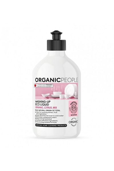 Organic People Detergent pentru Vase cu Citrice Bio 500ml PEOPLE