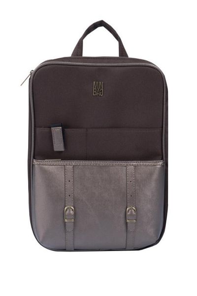 arttone Geantă XXL Aspen A4 maro pentru laptop și tabletă de 17 inchi