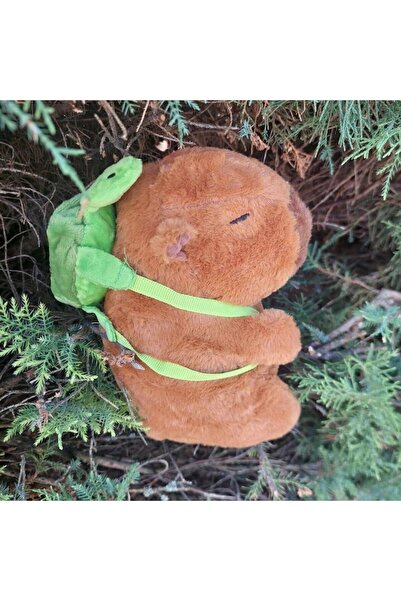 OEM Pachet Promoțional: Jucărie De Pluș Capybara Pentru Copii, Cu Rucsac, 20 Cm