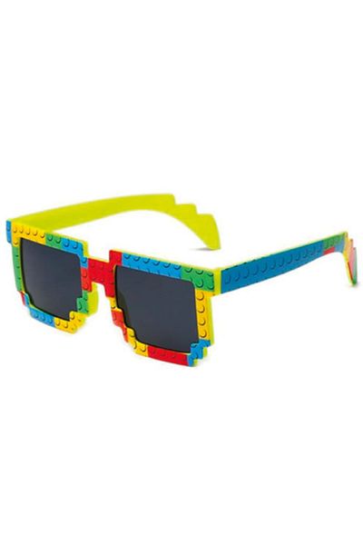 kidspartim Party Glasses Mica Block (Lego) Model Colorful