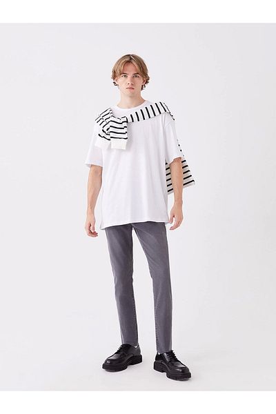 LC Waikiki Ανδρικό τζιν LCW Jeans Grey 760 Skinny Fit