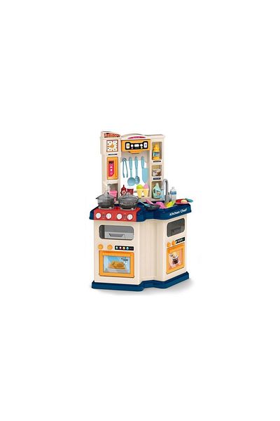 OEM Kitchen with functional sink and steamer Ocie Little Chef Blue