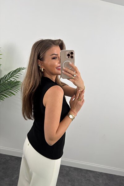 Store CROP TOP KOLSUZ BİSİKLET YAKA