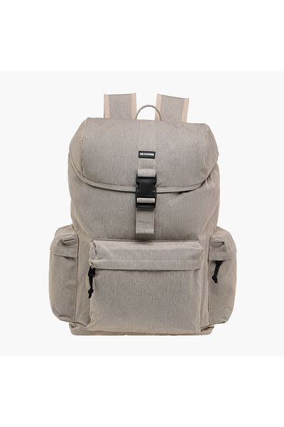 Lee Cooper Lee Cooper Textured Backpack with Adjustable Straps and Zip Closure