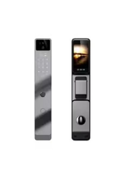DAR Maner usa inteligent Recunoastere Faciala wireless cu multiple metode de blocare si , Negru 174-8