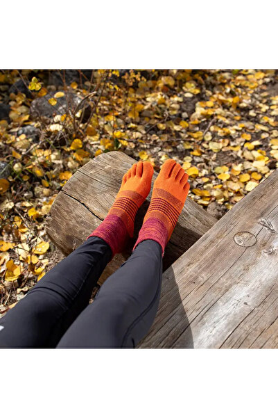 injinji Five Finger Run Lightweight Mini Crew Socks