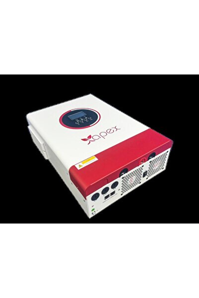 Apex APX6200 PRO Seri 6200W Hibrit Akıllı İnverter - 100A MPPT - 500VDC Panel