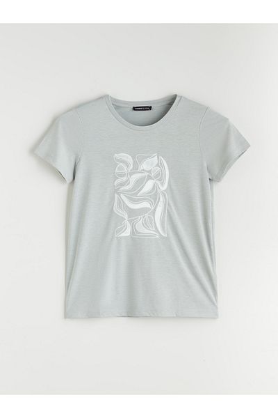 LC Waikiki Crew Neck Printed Women's T-Shirt