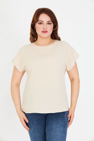 UNIQUE LADY Minimal Design Simple Blouse |   Available in Battal Size Options from 36 to 58