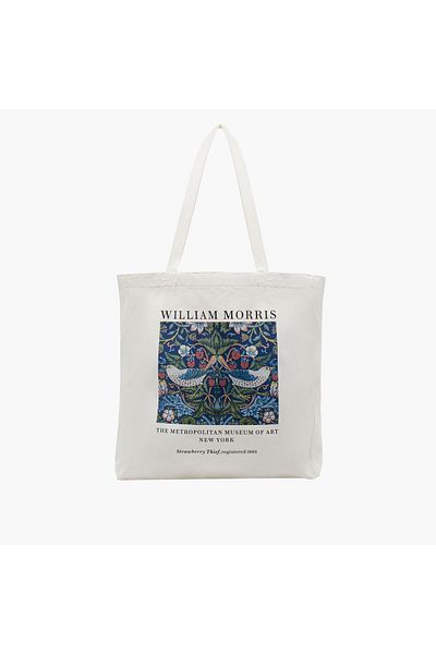 SP Characters William Morris Print Shopper Bag with Double Handles
