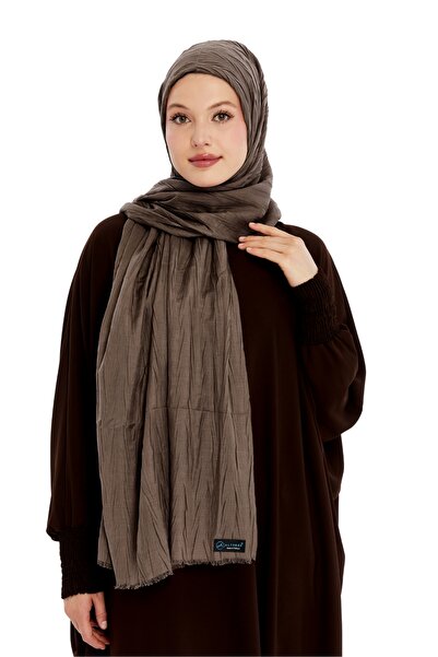 Altobeh Πλισέ Μπαμπού Σάλι - Κύμινο