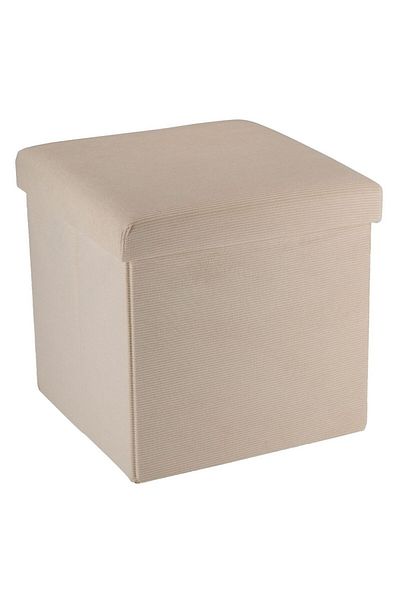 Excellent Beige storage chair