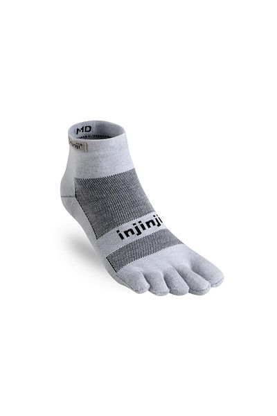 injinji Five Finger Run Lightweight Mini Crew Socks