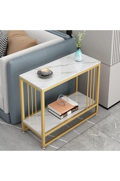 Generic Nordic Living Room Coffee Table Decoration Accessories Luxury Writing Table White Modern Design Mueb