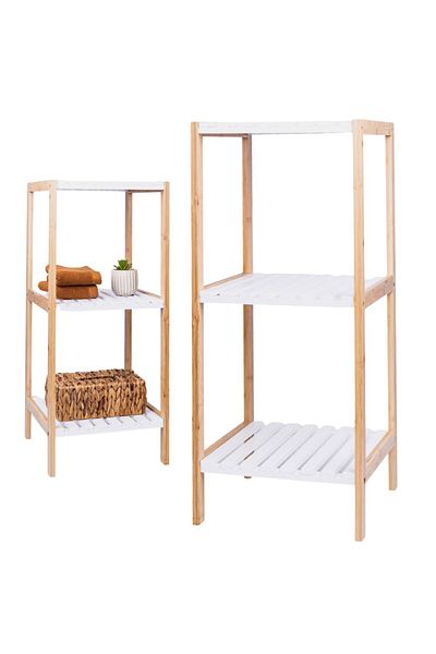 Alpina Wooden bathroom shelf 79 cm