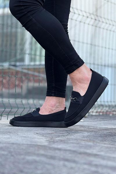 Celira Hs060 Charcoal Knitwear Ballet Men's Casual Shoes