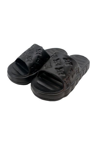 OEM Women's cheerful slippers, with platform, with textured details, made of EVA material, H01