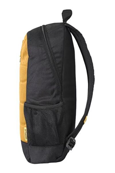 Caterpillar Rucsac Caterpillar Millennial Classic Benji material 600D HD polyester,30x15x45 cm (Negru/Galben)