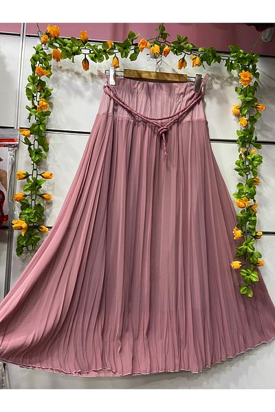edu collection Chiffon Kiloş Skirt