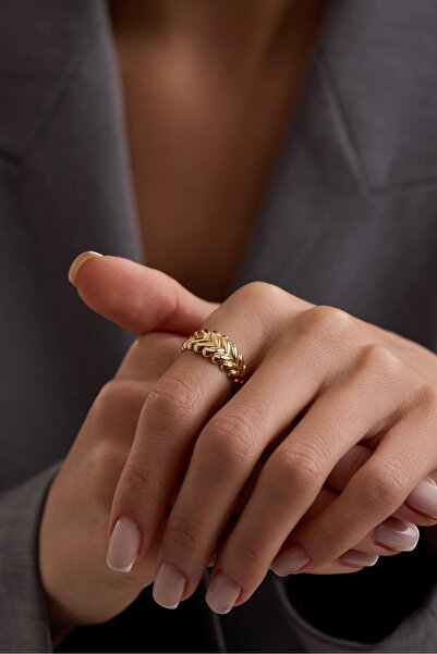 Tufanlar Kuyumculuk 14 Ayar Başak Altın Yüzük